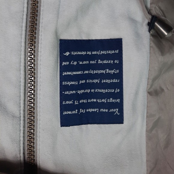 London Fog Mens Brown Full Zip Hooded Jacket Coat size 2X Reg - Picture 9 of 10